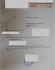 Demande d'un certificat d'imposition - timbrée